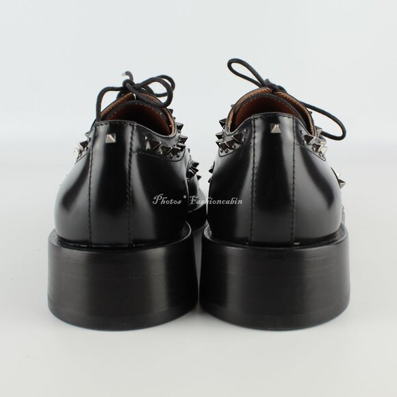 Valentino Garavani Women's Gentleglam Studded Wingtip Oxford - Office to Weekend - Picture 11 of 16